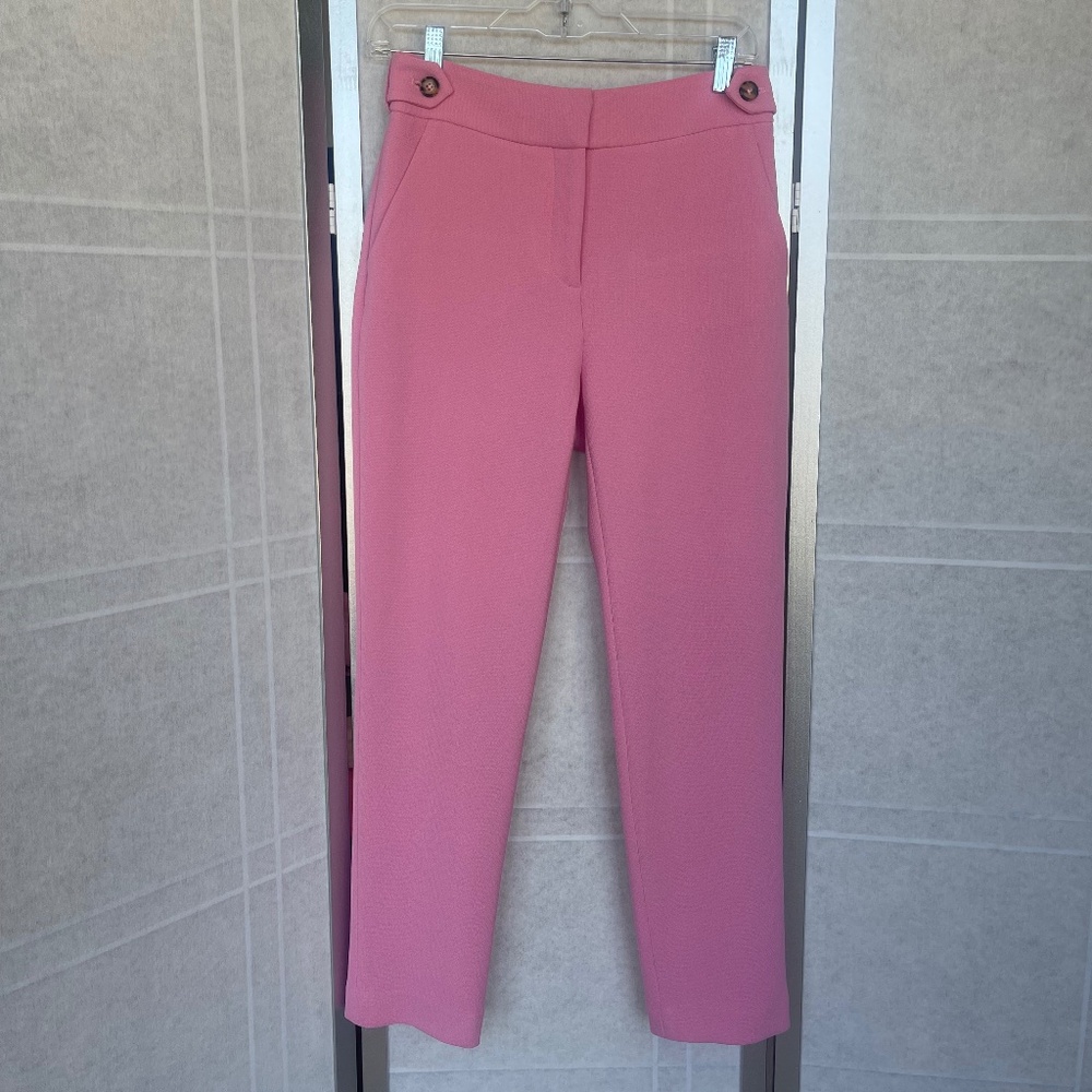 Veronica Beard Pink Gamila Pants Sz 2